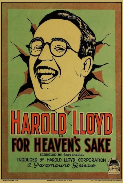 FOR HEAVEN'S SAKE in 35mm (1926)